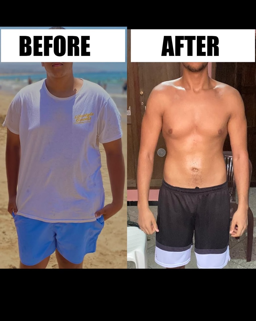 Client — before and after transformation